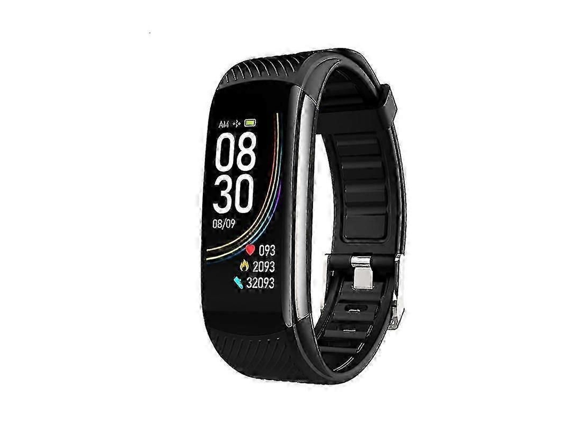 C6t Smart Band Monitor de Temperatura Corporal Frequência Cardíaca Rastreador Fitness, Relógio Inteligente C GOKOCO