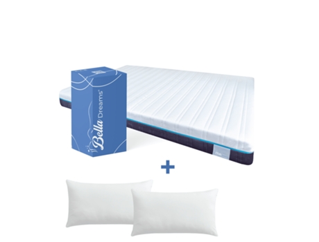 Colchão Oferta Memory Confort BELLADREAMS Azul (150x190)