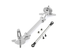 Kit Eixo Dianteiro Sem Direção Assistida, Conjunto De Virabrequim De Metal 1:14 Para Carros De Controle Remoto Tamiya Caminhão Trator