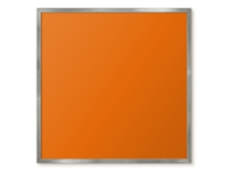 Magnetic Board Vintage Yellow For The Living Room Espelharte (50x50 Cm)