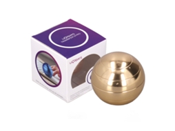Mali bola Giratória de Liga 45mm Alivio Ansiedade Brinquedo Decompressão Dedo Ouro Luxo