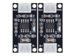 Placa de carregamento de bateria NiMH, 2 peças, módulo de carregamento CC CV 1A 3V MRB048D, portátil e resistente ao desgaste.