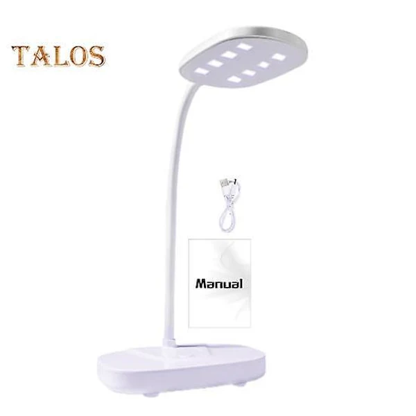 Lâmpada Uv Led De Secagem Rápida, Recarregável Via Usb, Com 8 Leds, Segura Para Secagem De Gel Em Unhas De Salão