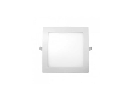 Downlight LED Quadrado Ultraslim Embutida 12W 450lm 10,5x10,5cm 4000K Branco Eilen