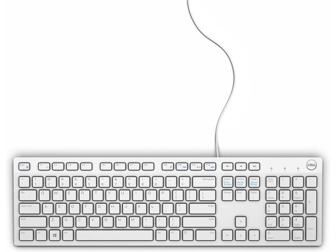 Teclado DELL KB216 (Com Cabo - Layout Francês - Teclado Numérico)