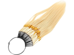Cartela de amostras de cores profissionais: 30 amostras de cabelo.
