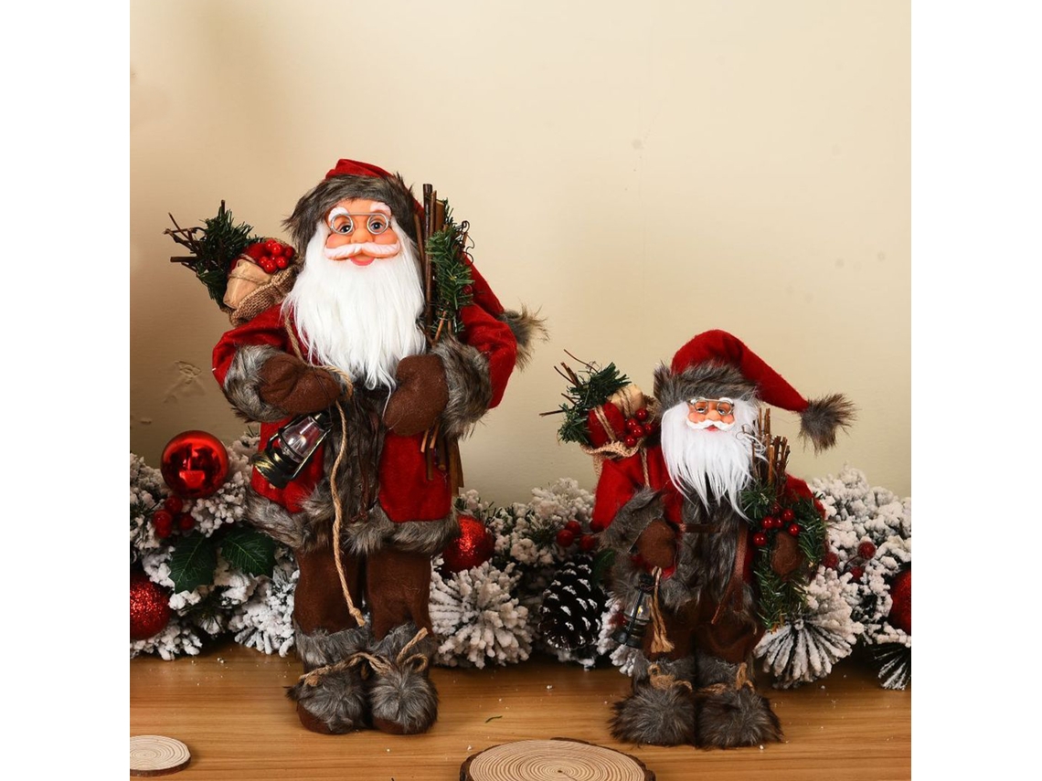 Laxiscreed Boneca De Natal Decorativa Para Mesa, Sofá, Estante E Prateleira Natalícia Elegante