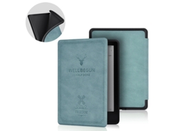 Capa Para Kindle Paperwhite 6 12ª Geração (7") 2024 Azul Claro Cuich