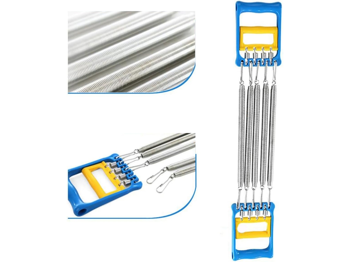 Expansor De Peito Multifuncional Com Mola, Exercitador Braços Para