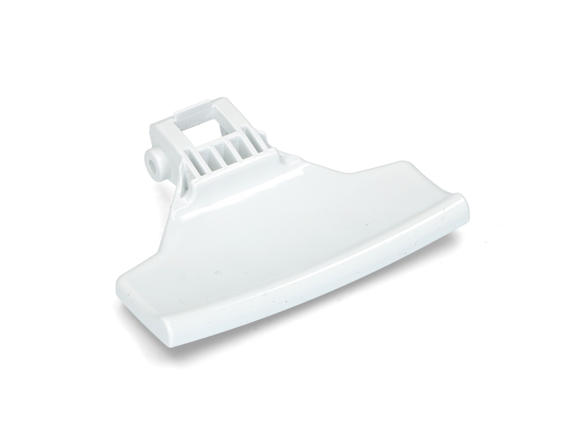 Puxador Branco da Porta Elx 1260597016 para Máquina de Lavar Roupa Dhl022zn