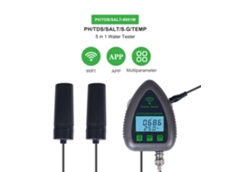 Testador de qualidade da água S/MARCA 5 em 1 com WiFi para ph, Tds, salinidade e temperatura