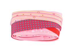 12 Fitas Coloridas Diy Arco Cabelo Presente Rosa 6 25mm