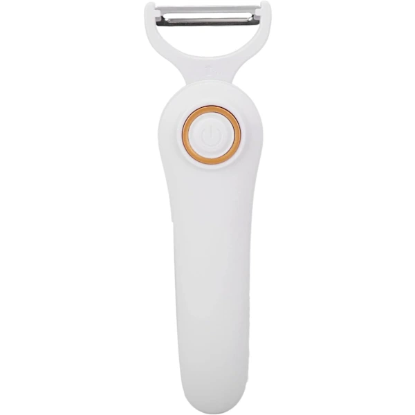 Descascador Elétrico Portátil 3 Em 1, Recarregável Via Usb, Descascador Elétrico Multifuncional Para Vegetais, Utensílio De Cozinha