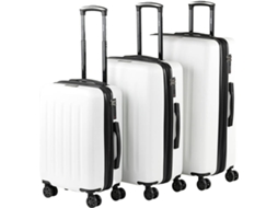 Conjunto de Malas de Viagem SKPAT 175100 Branco