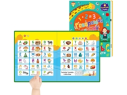 Lurelia Livro Sonoro Musical Com Números, Para Aprendizagem Infantil