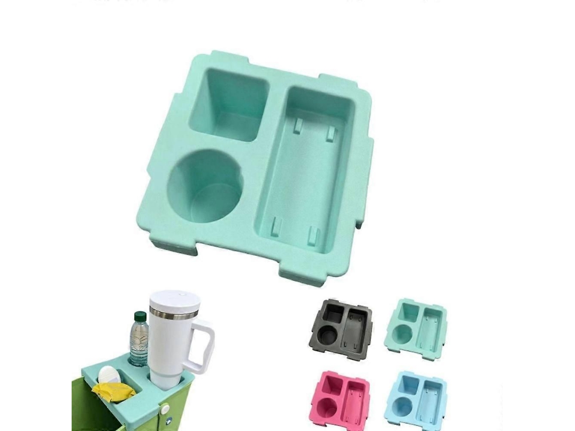 Dispensador de Fita Portátil Telescópica Cortador Embalagem Suporte Dupla para Emb Rulho e Scrapbooking GOKOCO