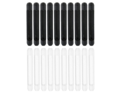 20 Peças Óculos de Sol Silicone Invisíveis Antiderrapantes Gancho Orelha Preto GOKOCO