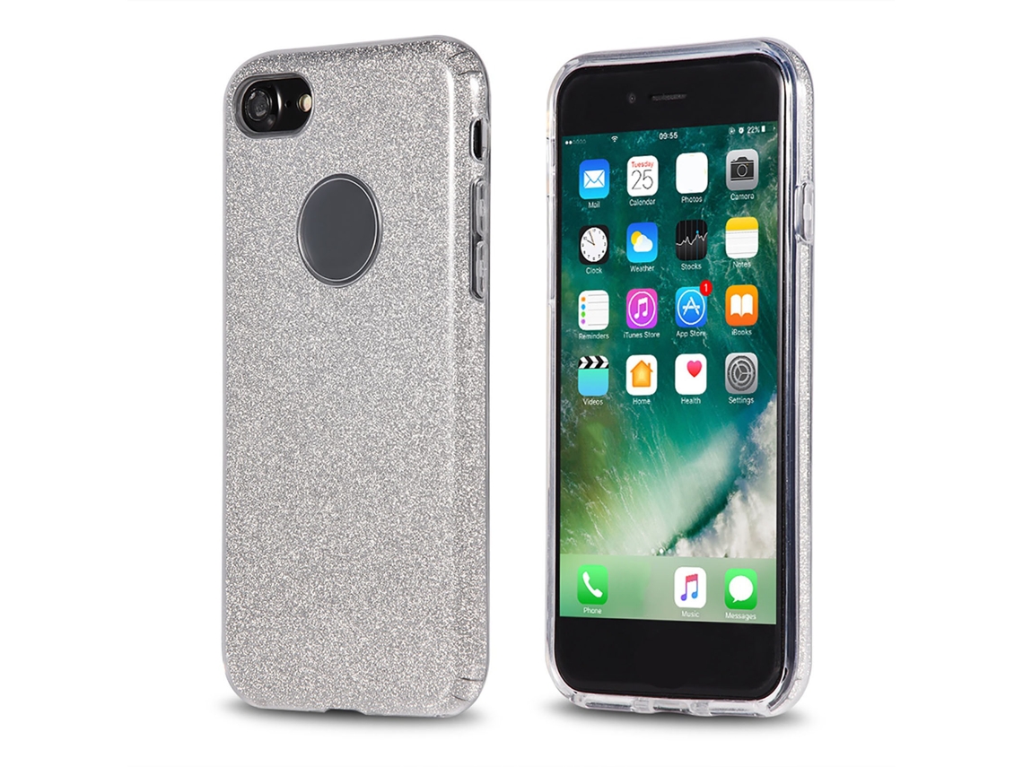 Capa de Glitter para iPhone 8 EOOCOO (proteção, decoração)