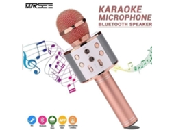 Máquina De Karaokê Sem Fio Bluetooth Portátil