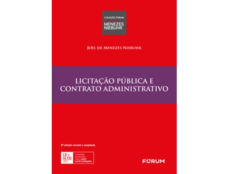Livro Licitação Pública E Contrato Administrativo De Joel De Menezes Niebuhr (português Do Brasil)