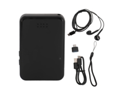 Aetheria gravadora de Voz Pequena com 70h Bateria Usb C Redução de Ruído Magnética Gravção por Voz 32gb