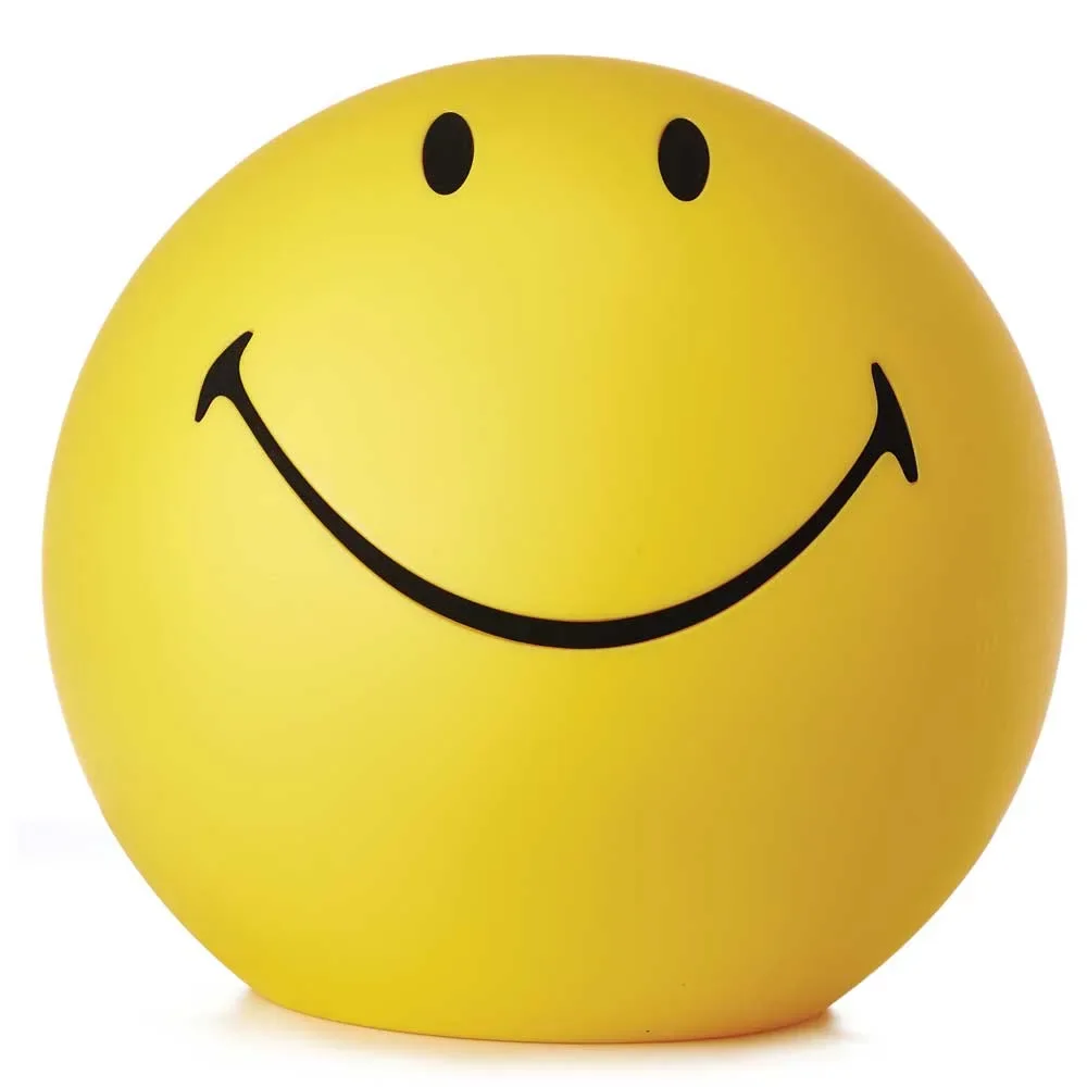 Lâmpada Poliamidada Smiley Xl Mr. Maria Led Dimerizável 43 Cm Poliamida