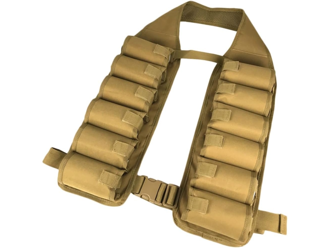 Colete Multifuncional Porta-cerveja Em Tecido Marrom Resistente, Ajustável, Para Homens, Ideal Para Uso Externo.