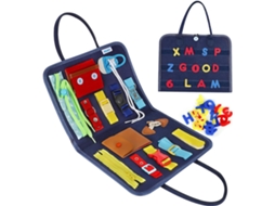 Quadro De Atividades Para Crianças, Jogos Montessori Para Desenvolvimento De Habilidades Motoras Finas, Quadro Sensorial Educativ Aquaforge