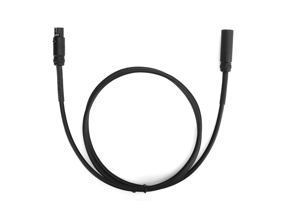 Cabo Lurelia Mini XLR Mini XLR Macho/Fêmea 3 Pinos 1m, para Microfones, PC e Computador