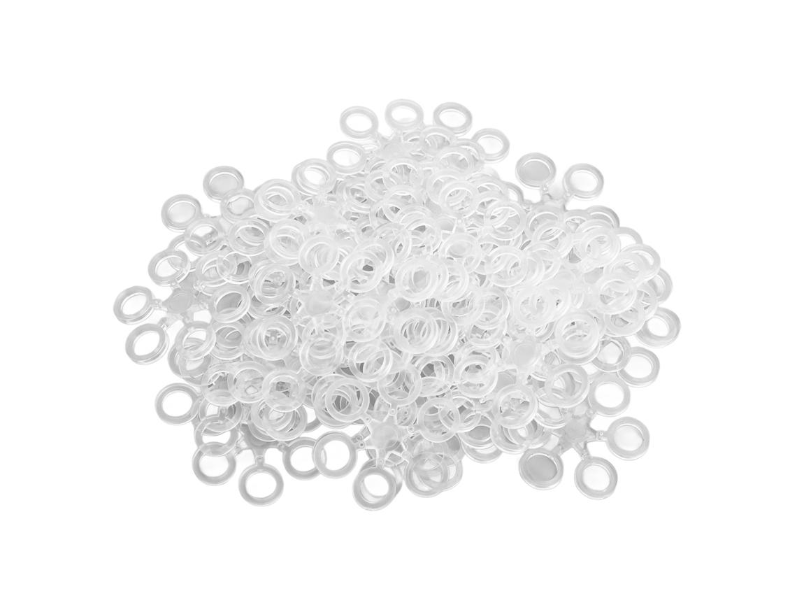 Anéis de Isca Redonda para Pesca de Carpa 50pcs