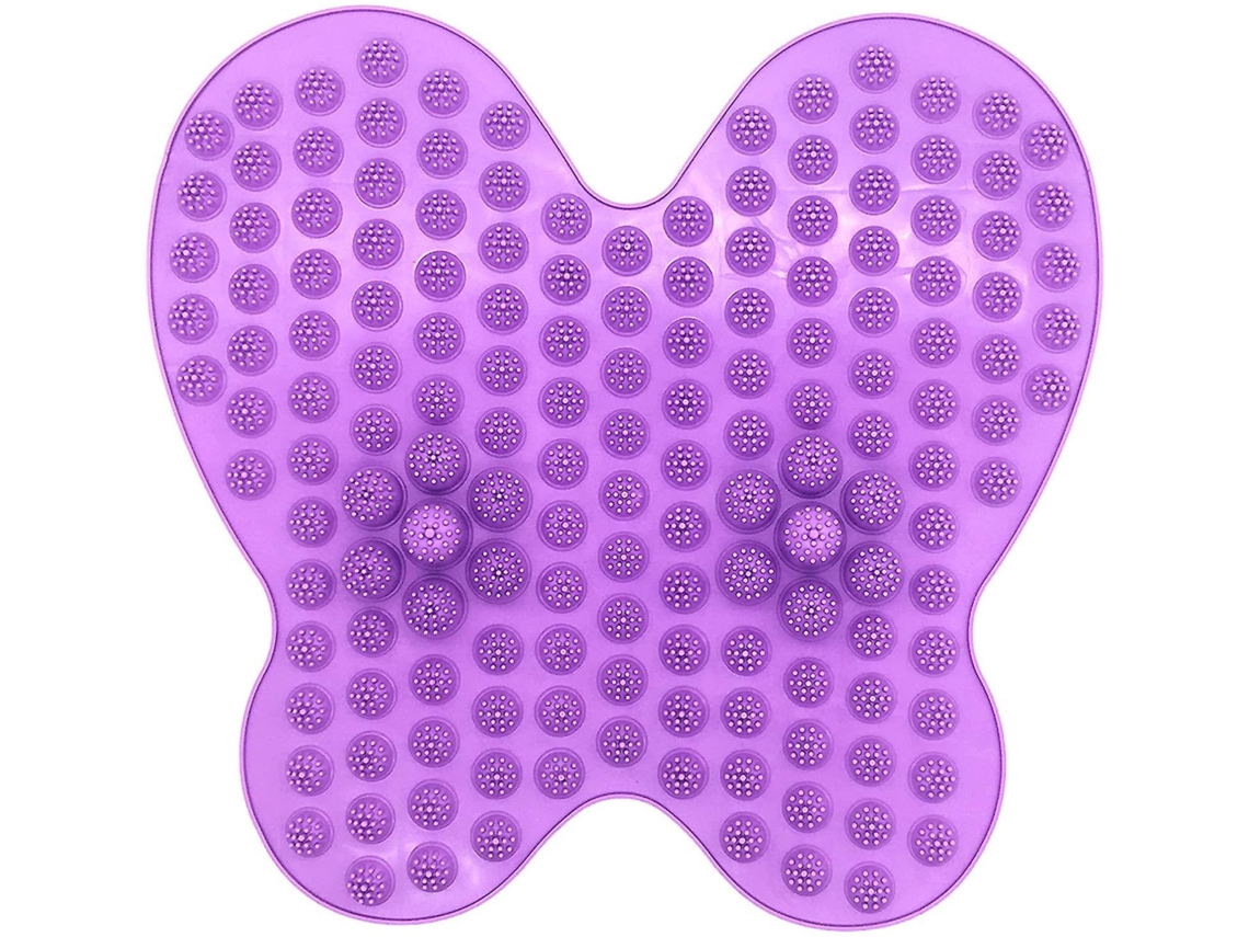 Lurelia Tala Para Dedo Tapete De Massagem Reflexológica Para Os Pés, Acupuntura, Acupressão, Redução Do Estresse. (roxo)