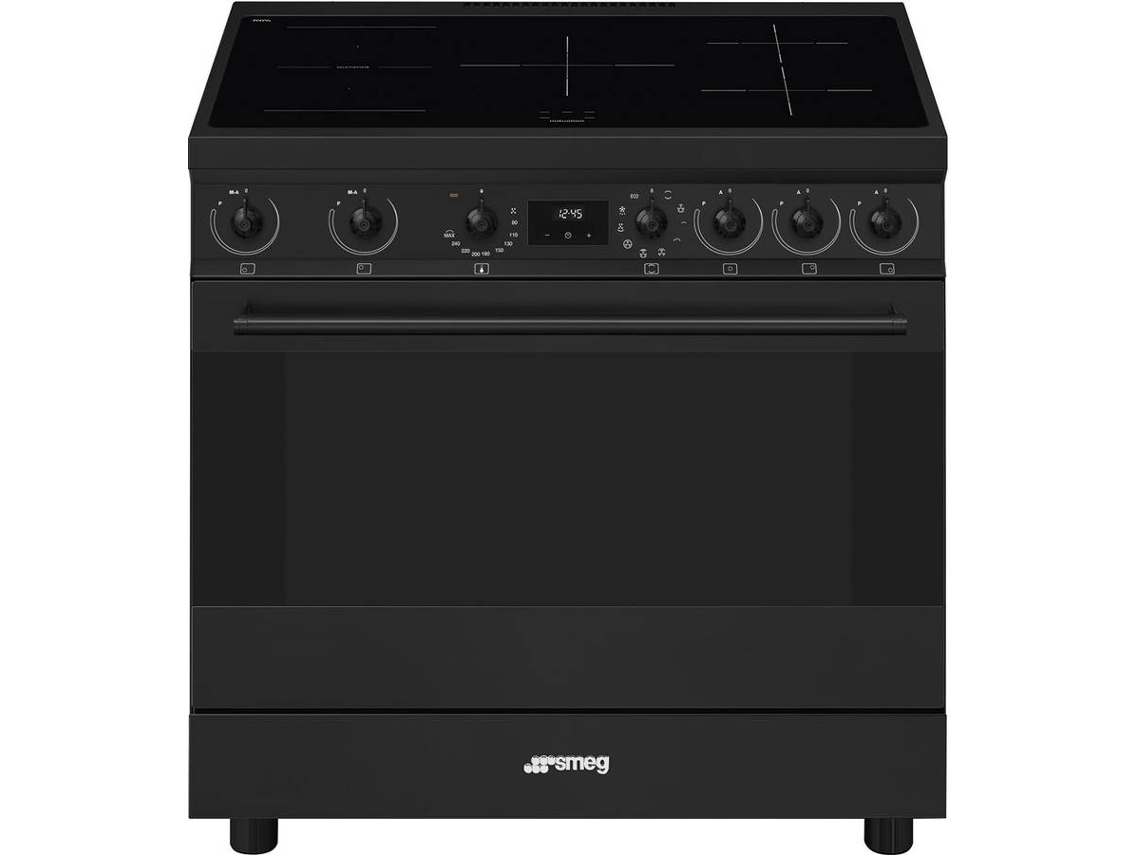 Fogão SMEG Sinfonia C9IMN2 (115 L - Indução - Preto Mate)