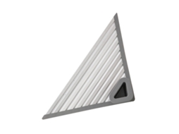 Escorredor de Talheres Triangular para Pia Cor Cinza chumbo AQUAFORGE