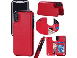 Capa iPhone 12 Pro LOVEBABYLY Vermelho