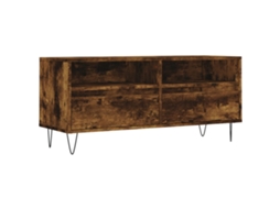 Tv Cabinet, Tv Cabinets Vidaxl Marrom Madeira Processada (n/a)