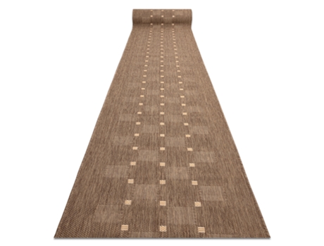 Passadeira DYWANY LUSZCZOW Sizal Floorlux Modelo Polipropileno Bege (70x740cm)