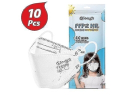Máscara Facial Protectora Infantil Ffp2 10unidades 4 Camadas Multicolor (ruipei)