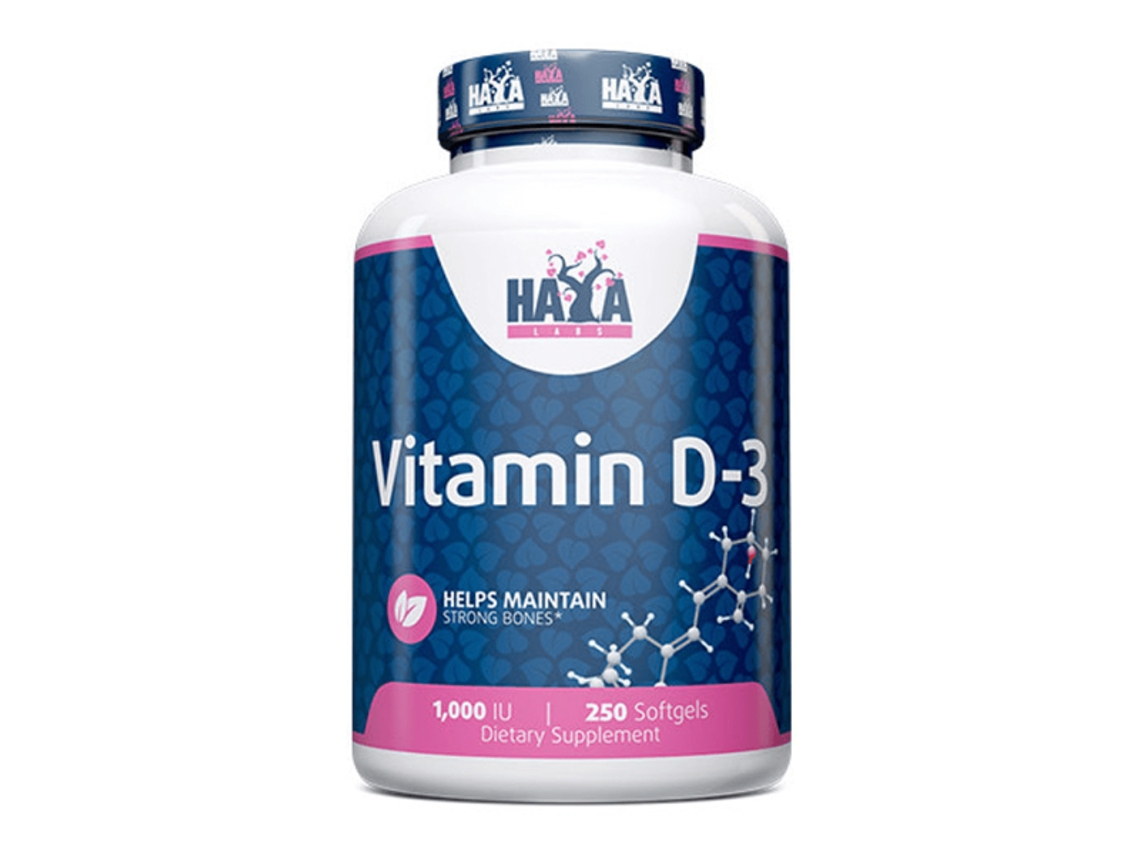 Vitamin D 3 400 Iu 250 Softgels Haya Labs