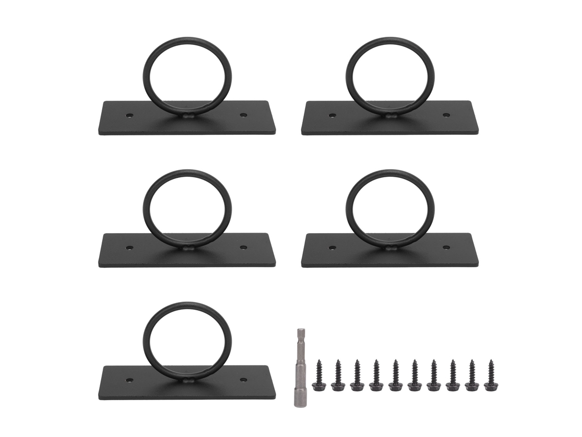 Suporte Decorativo Corda Aço Inox 304 Parede Teto 5pcs