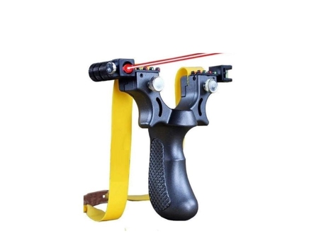 Fronde Lance Pierre Slingshot Pro Ultra Poderoso Lâmpada Laser Alban Lafont