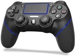 Controlador para Ps4 Controlador Sem Fio para Ps4 / Pro / Slim / Pc com Controle de Gamepad de Seis Eixos Dual Vibration Fone de Ouvido C YIZHOOD