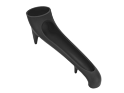 Funil De Silicone Para Reservatório Água Cafeteiras, Fácil De Encher, Acesso Rápido, 1 Unidade Preto