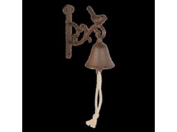 Sino De Pássaro 7,5 X 14,4 X 15,5 Cm Ferro Fundido Decoração De Jardim