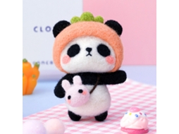 Kit de Feltro com Panda LAXISCREED para Iniciantes