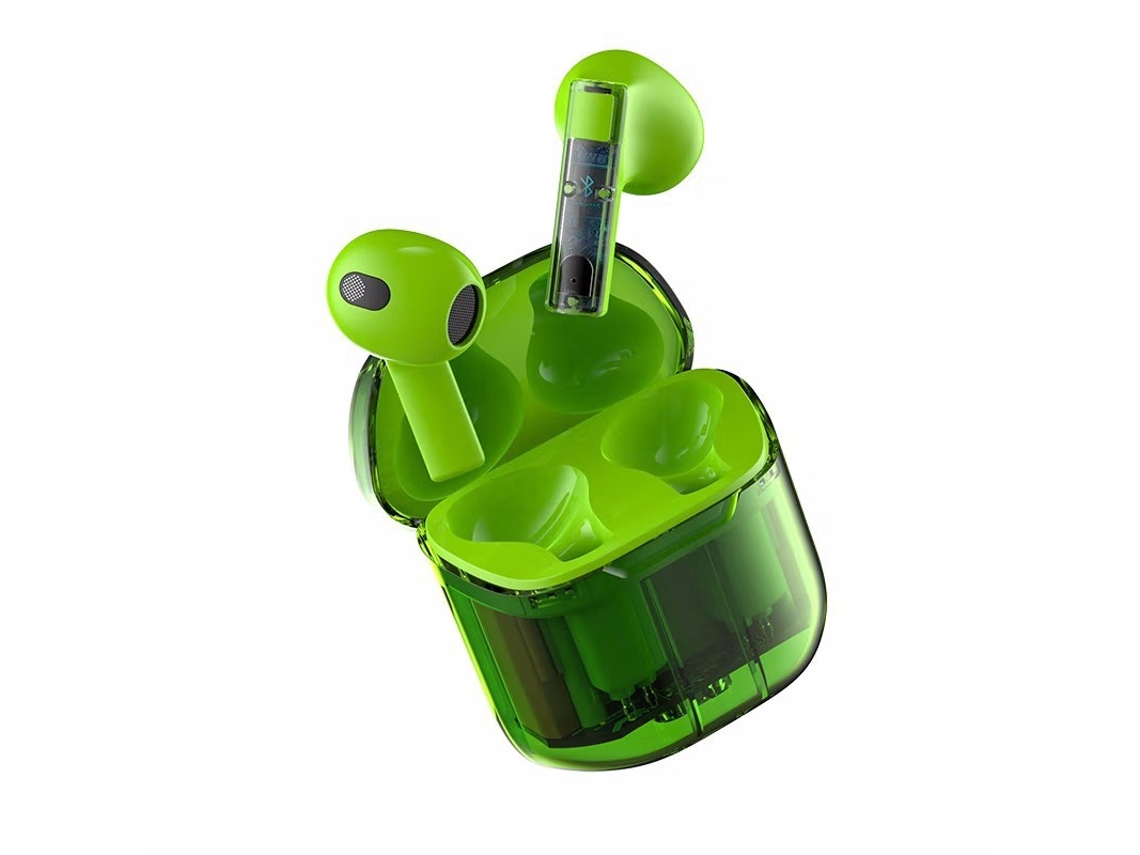 Auriculares Sem Fio Som Estéreo Desportivo YIZHOOD Bluetooth Verde