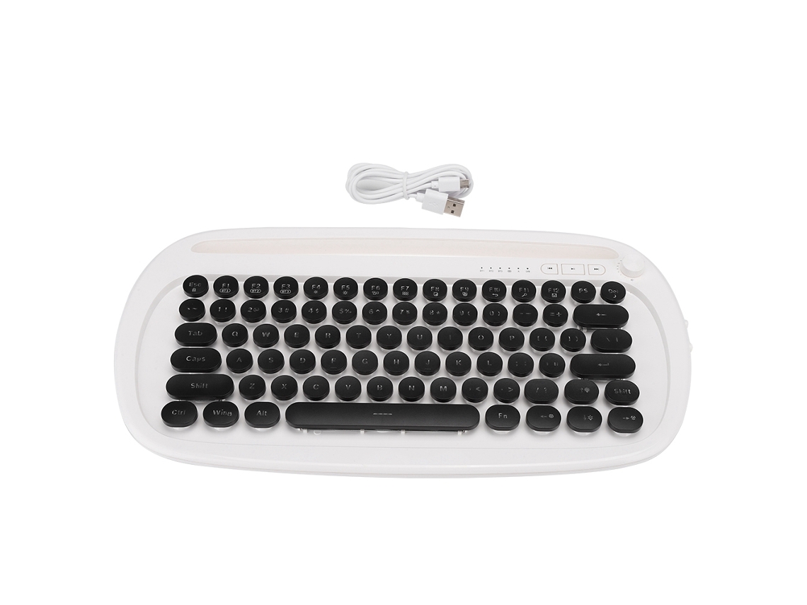 Teclado Bluetooth (retroiluminação Colorida, Conexão Multi-dispositivo)