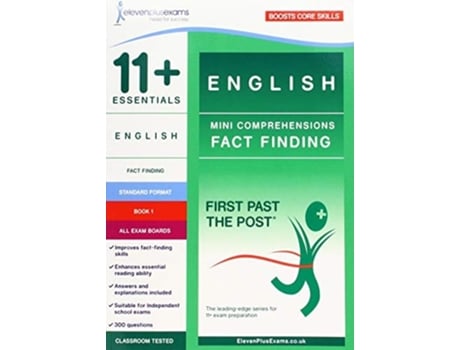 Livro 11 Essentials English Mini-Comprehensions Fact-Finding Book 1 de Eleven Plus Exams (Inglês)