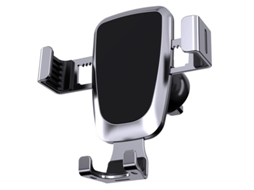 Suporte Veicular Gravidade Smartphone Montagem Hurtel Prateado