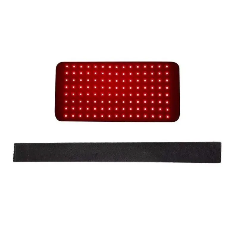 Painel de terapia com luz elétrica vermelha (vermelho) com faixa de luz LED.