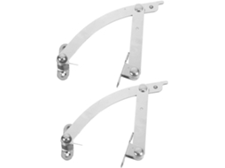 2 Peças De Suporte Elétrico Para Porta Armário, Dobradiça Reforçada